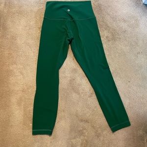 Lululemon Align Leggings, Size 6, Everglade Green
